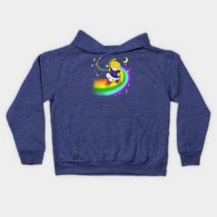 Retro Rainbow Brite Kids Hoodie